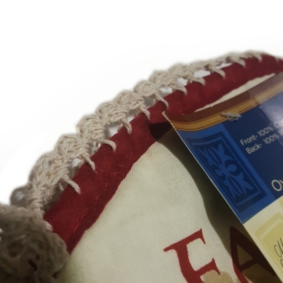 Handmade Farm Fresh Rooster Cooking Oven Mitt - Picture 4 of 7